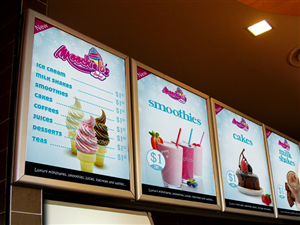 Moochie B's Menu boxes