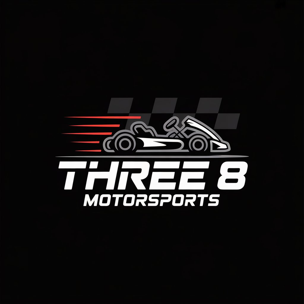 Logo Design by AMBStudio for Three 8 Motorsports | Design #35445015