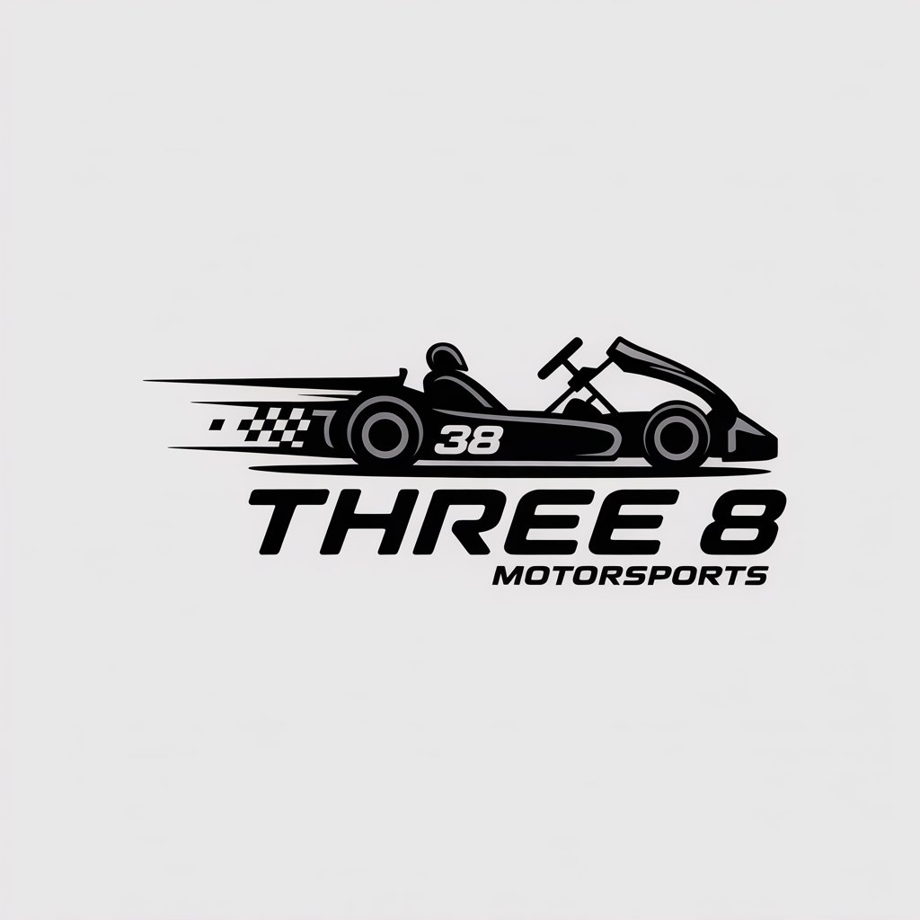 Logo Design by AMBStudio for Three 8 Motorsports | Design #35445019