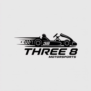 Logo Design by AMBStudio for Three 8 Motorsports | Design: #35445019