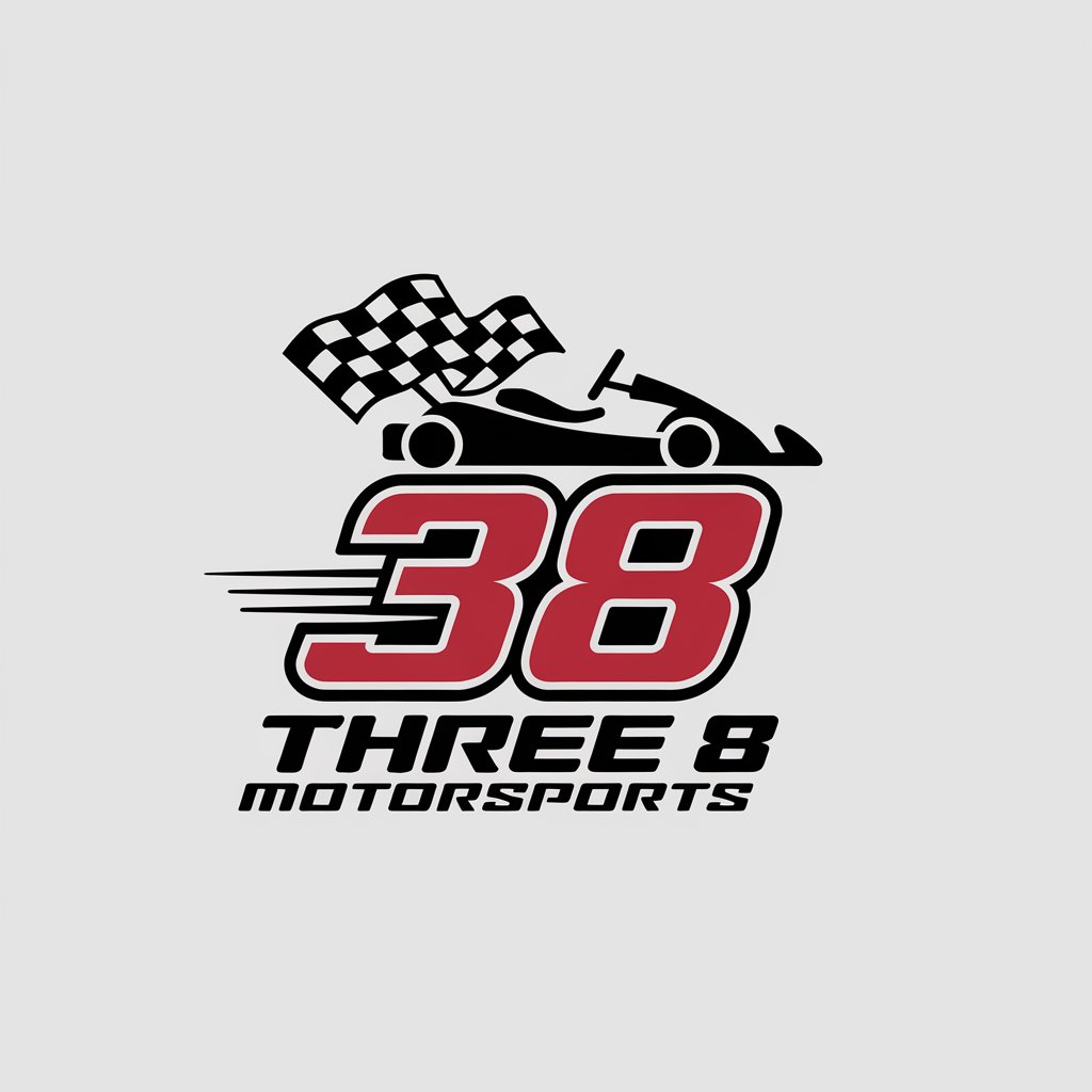 Logo Design by AMBStudio for Three 8 Motorsports | Design #35445030