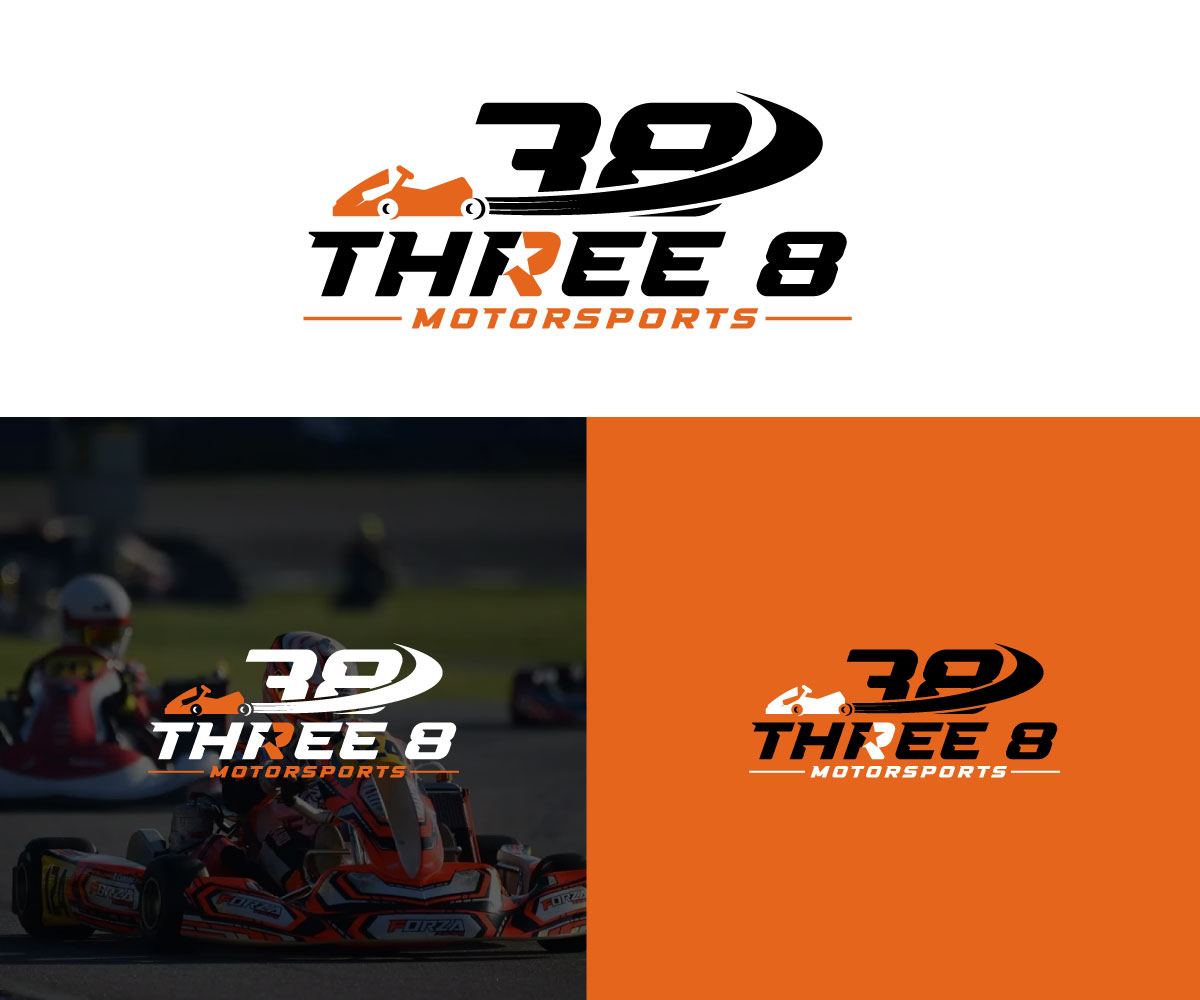 Diseño de Logo por jonkonrad para Three 8 Motorsports | Diseño #35413568