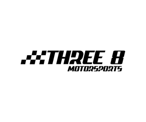 Logo-Design von Thati Designs für Three 8 Motorsports | Design: #35408297