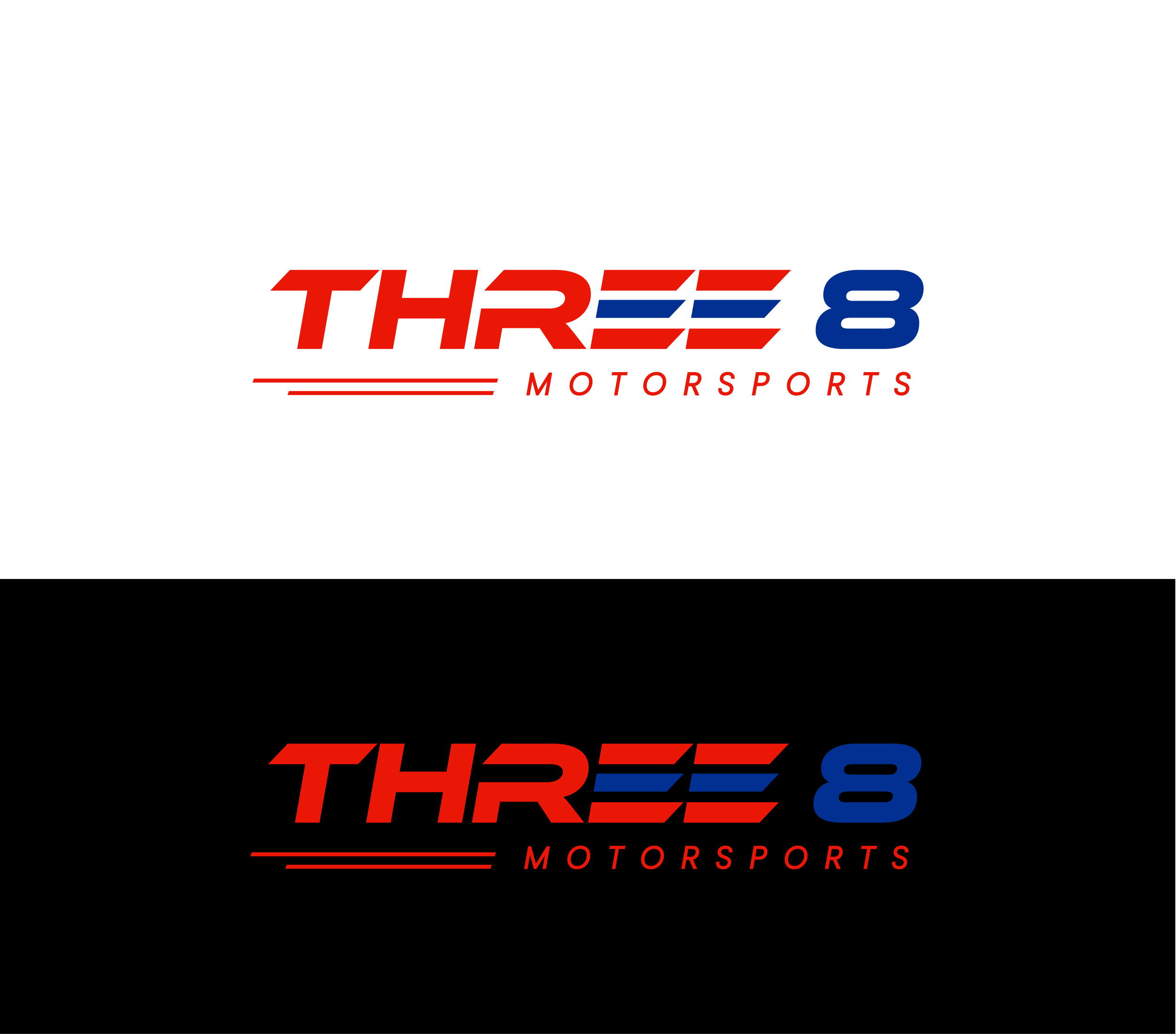 Diseño de Logo por 99 Art.. para Three 8 Motorsports | Diseño #35424928