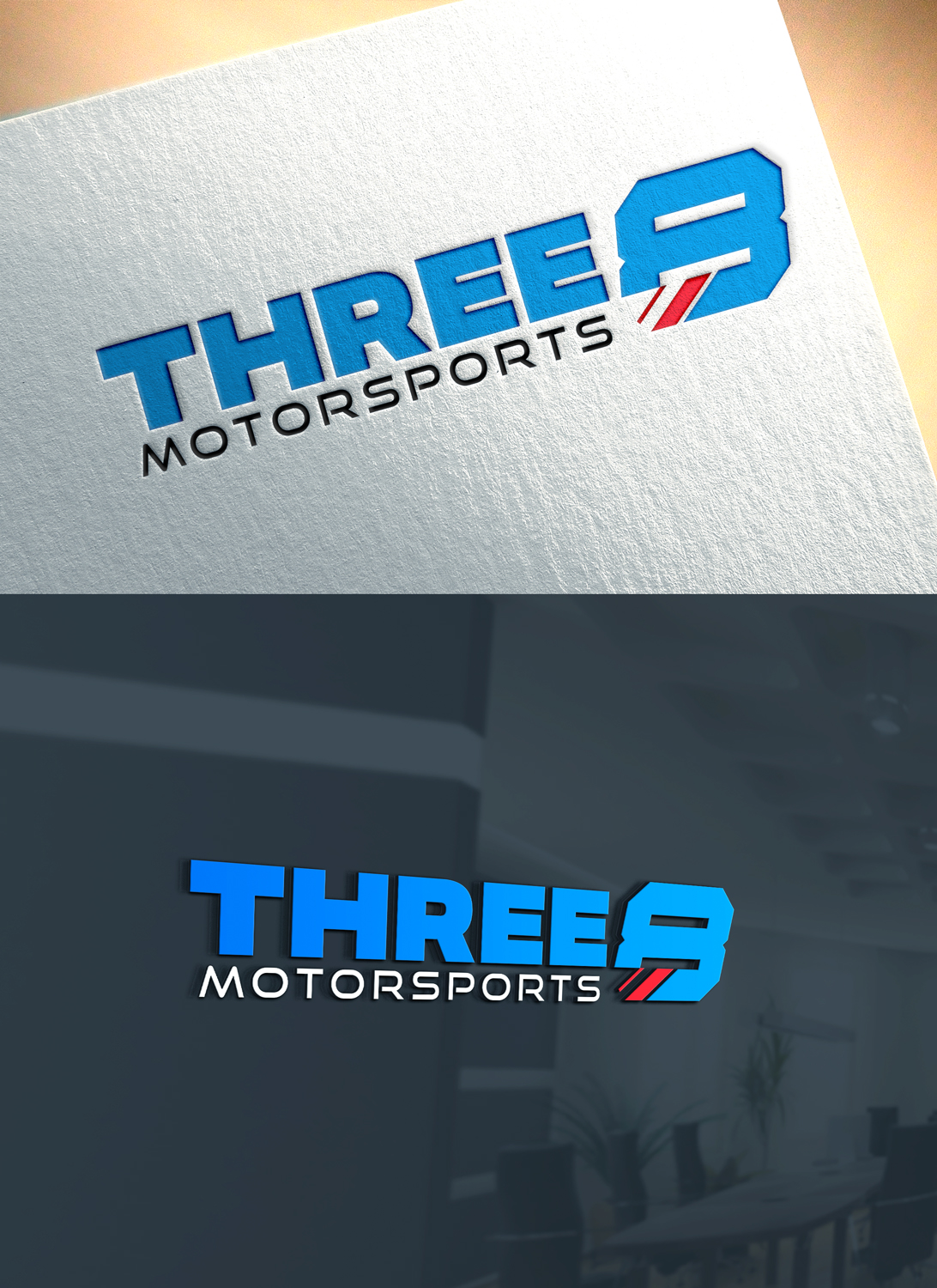 Diseño de Logo por RaKu 2 para Three 8 Motorsports | Diseño #35434728