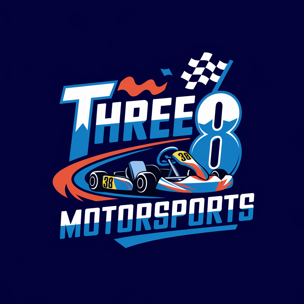 Diseño de Logo por Shariqology para Three 8 Motorsports | Diseño #35406017