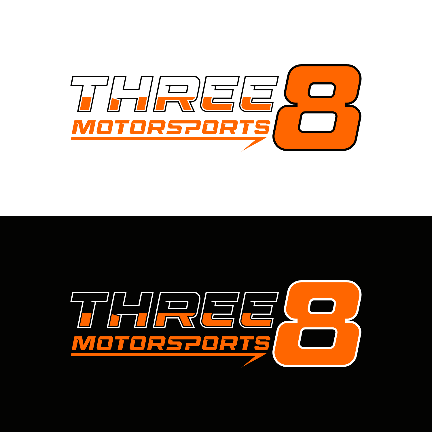Diseño de Logo por cah awu para Three 8 Motorsports | Diseño #35406515