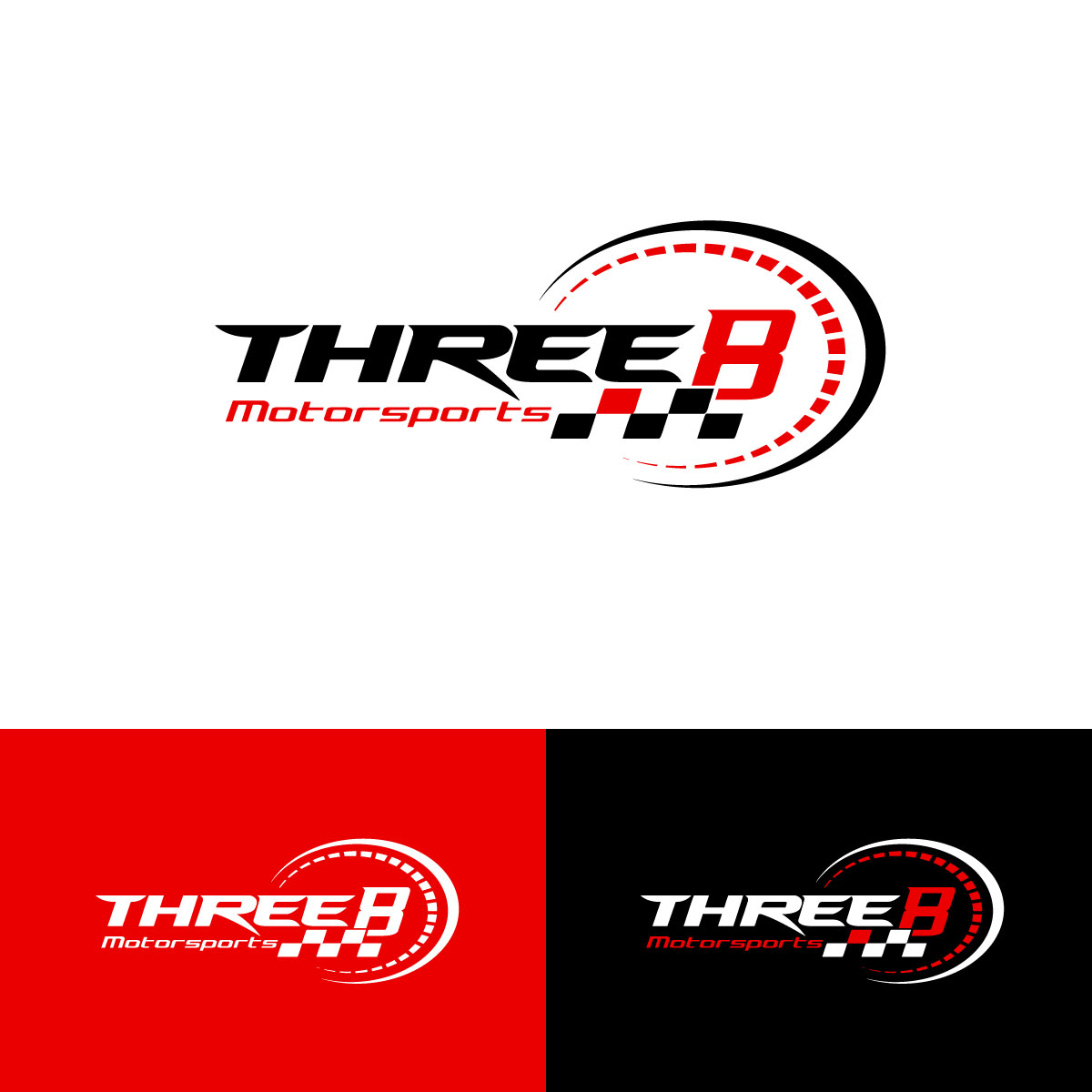 Diseño de Logo por Alex Henry para Three 8 Motorsports | Diseño #35407635