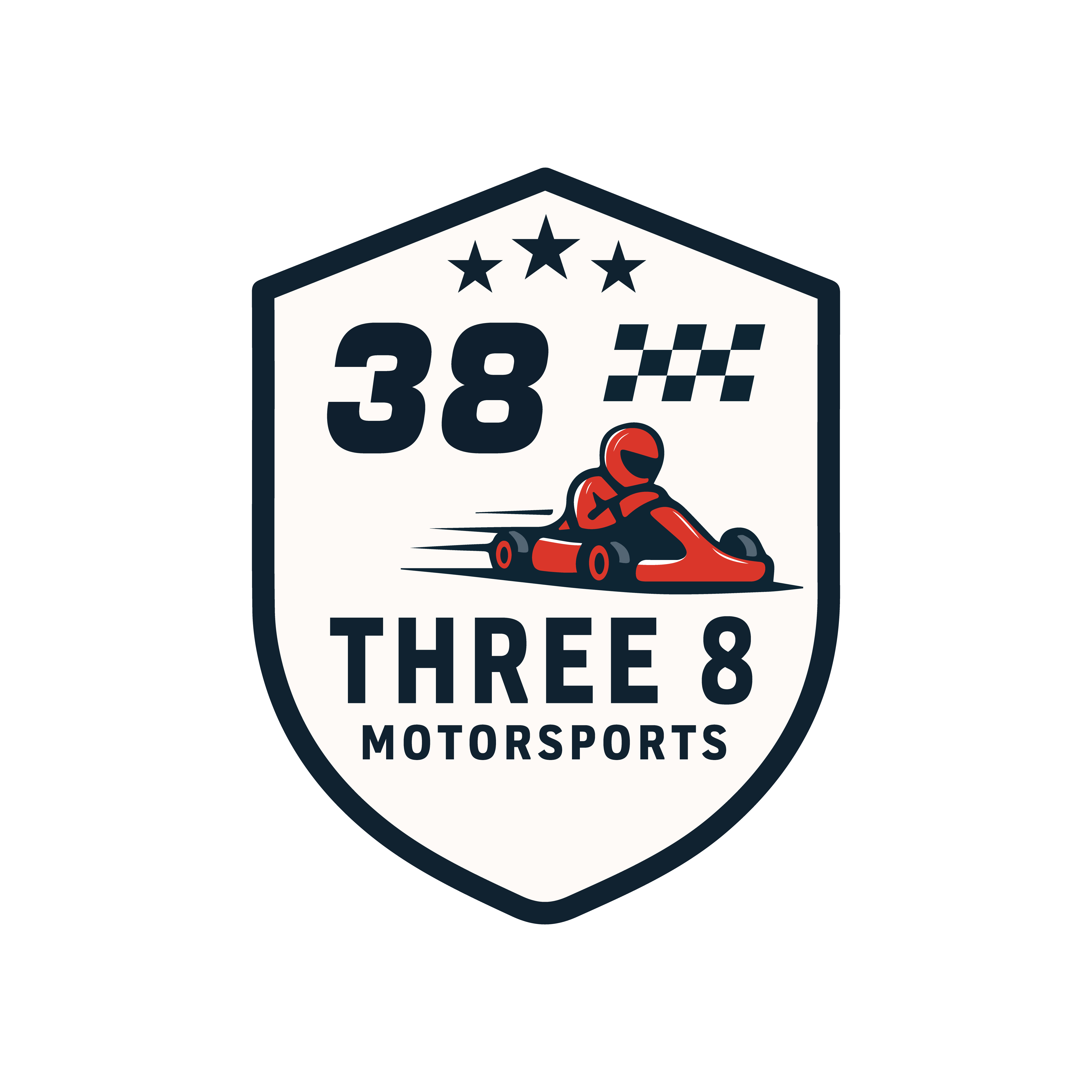 Diseño de Logo por Mr. Neo Anderson para Three 8 Motorsports | Diseño #35440822