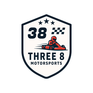 Logo-Design von Mr. Neo Anderson für Three 8 Motorsports | Design: #35440822