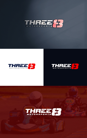 Logo Design by BehindSymbols for Three 8 Motorsports | Design: #35428130