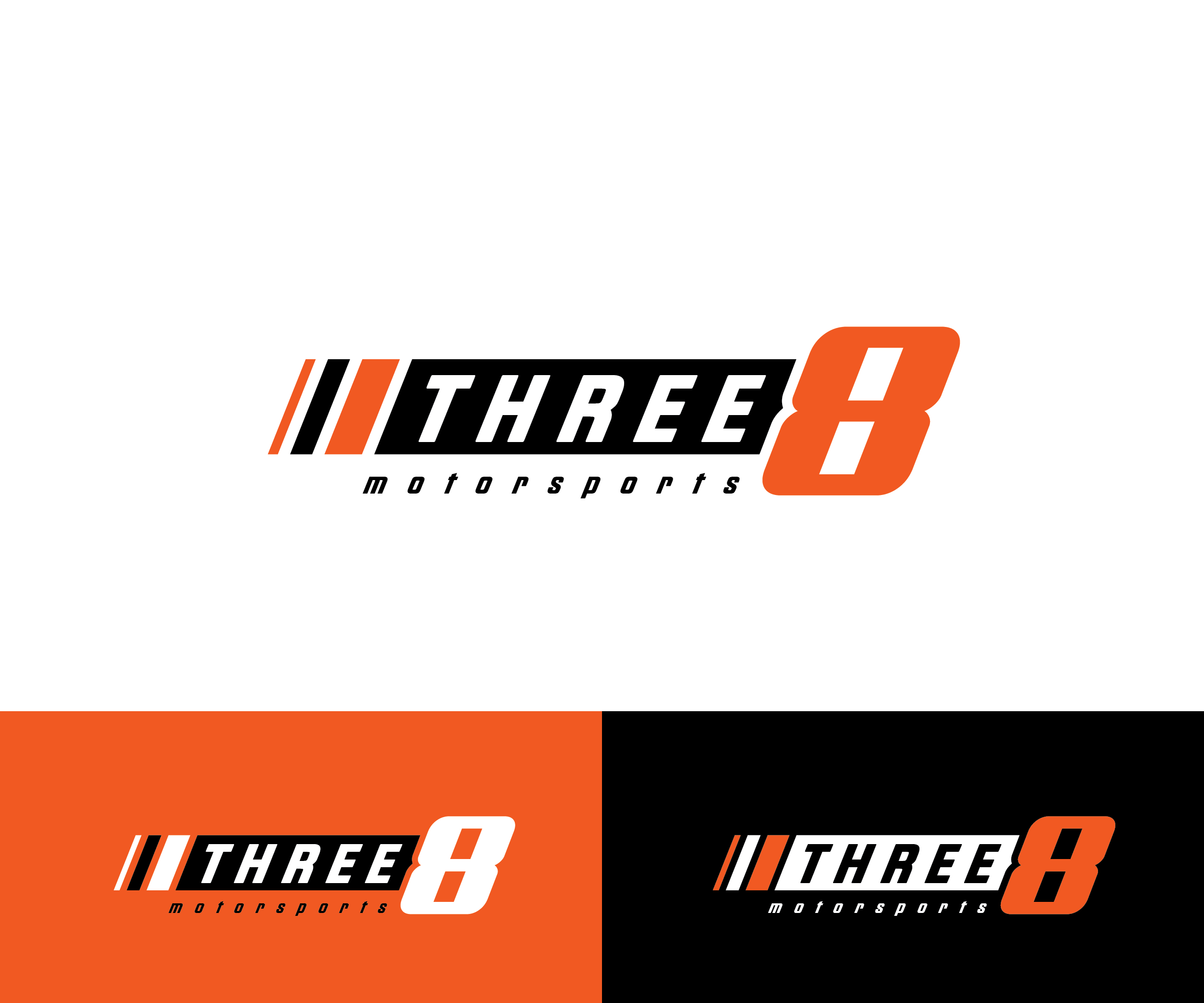 Logo-Design von saulogchito für Three 8 Motorsports | Design #35436506