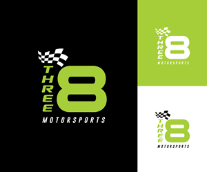 Logo-Design von saulogchito für Three 8 Motorsports | Design: #35437408
