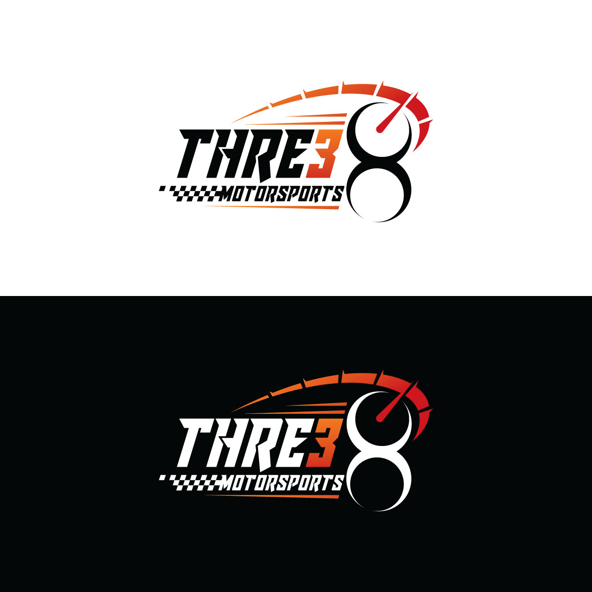 Logo-Design von prodesigns99 für Three 8 Motorsports | Design #35410600