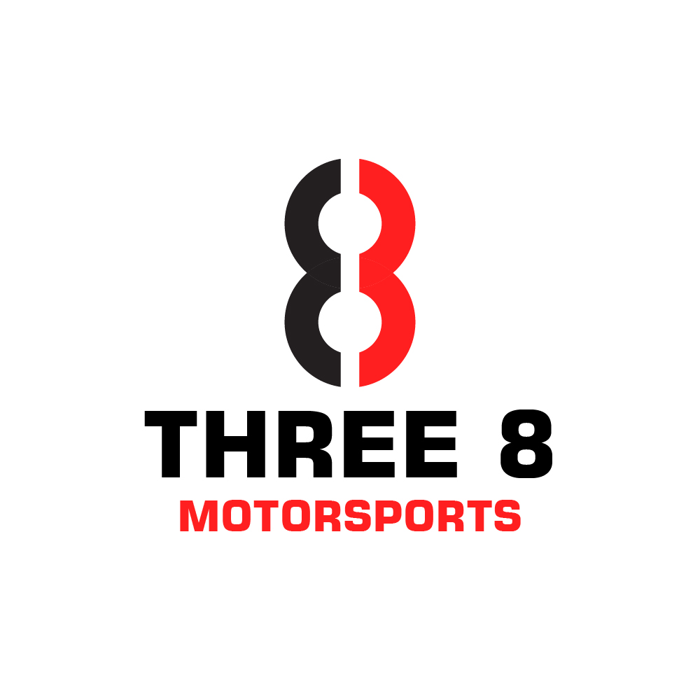 Logo Design by dealnie for Three 8 Motorsports | Design #35411757