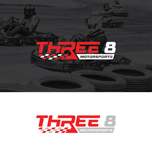 Logo Design by Maxo-Biz for Three 8 Motorsports | Design: #35411315