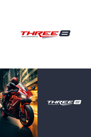Logo-Design von 92logo für Three 8 Motorsports | Design: #35409265