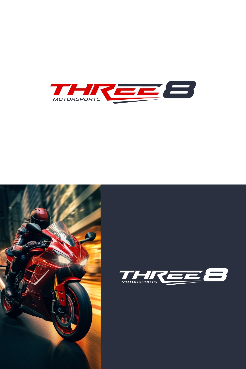 Logo-Design von 92logo für Three 8 Motorsports | Design #35409266