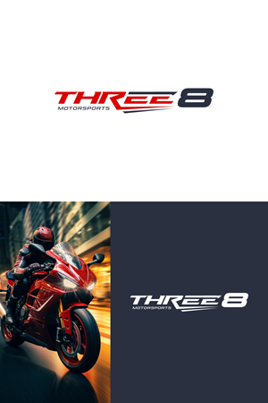 Logo-Design von 92logo für Three 8 Motorsports | Design: #35409266