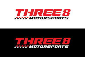 Logo Design by Soonia for Three 8 Motorsports | Design: #35406910