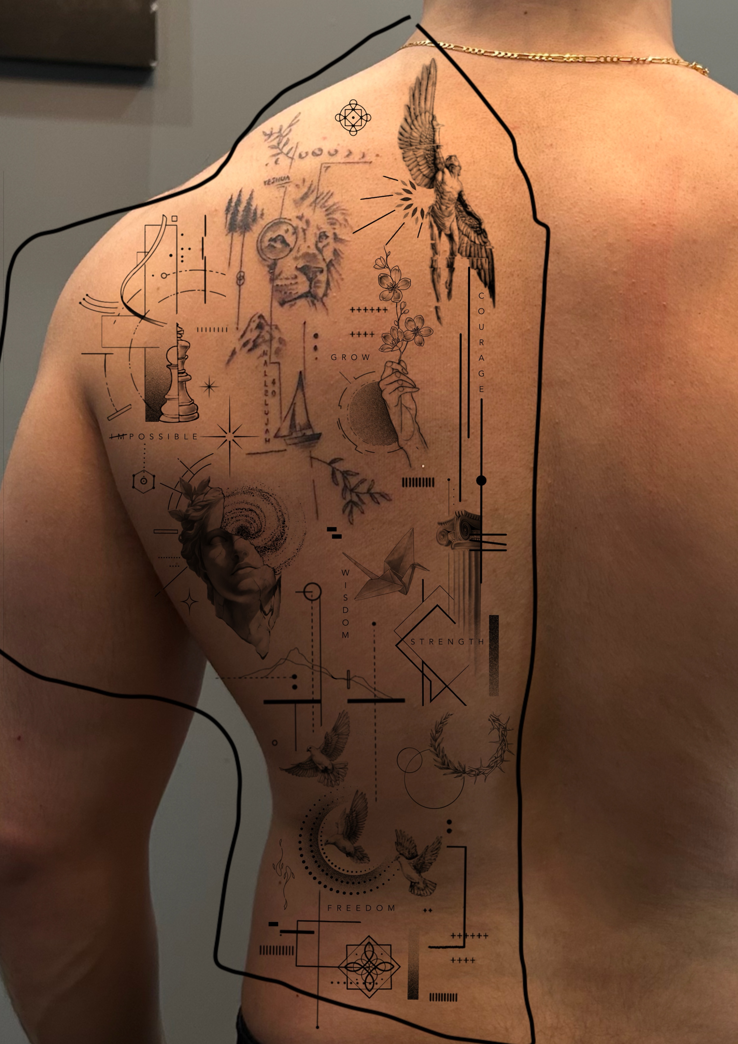 Tattoo Design by Omelas for this project | Design #35418926