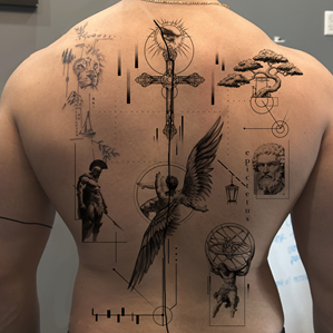 Diseño de Tatuaje por Fortunate Studio para este proyecto | Diseño: #35432989