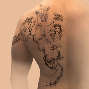 Tattoo Design by Yevhen (Ukrdesign) for this project | Design: #35425013