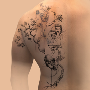 Tattoo Design by Yevhen (Ukrdesign) for this project | Design: #35426666