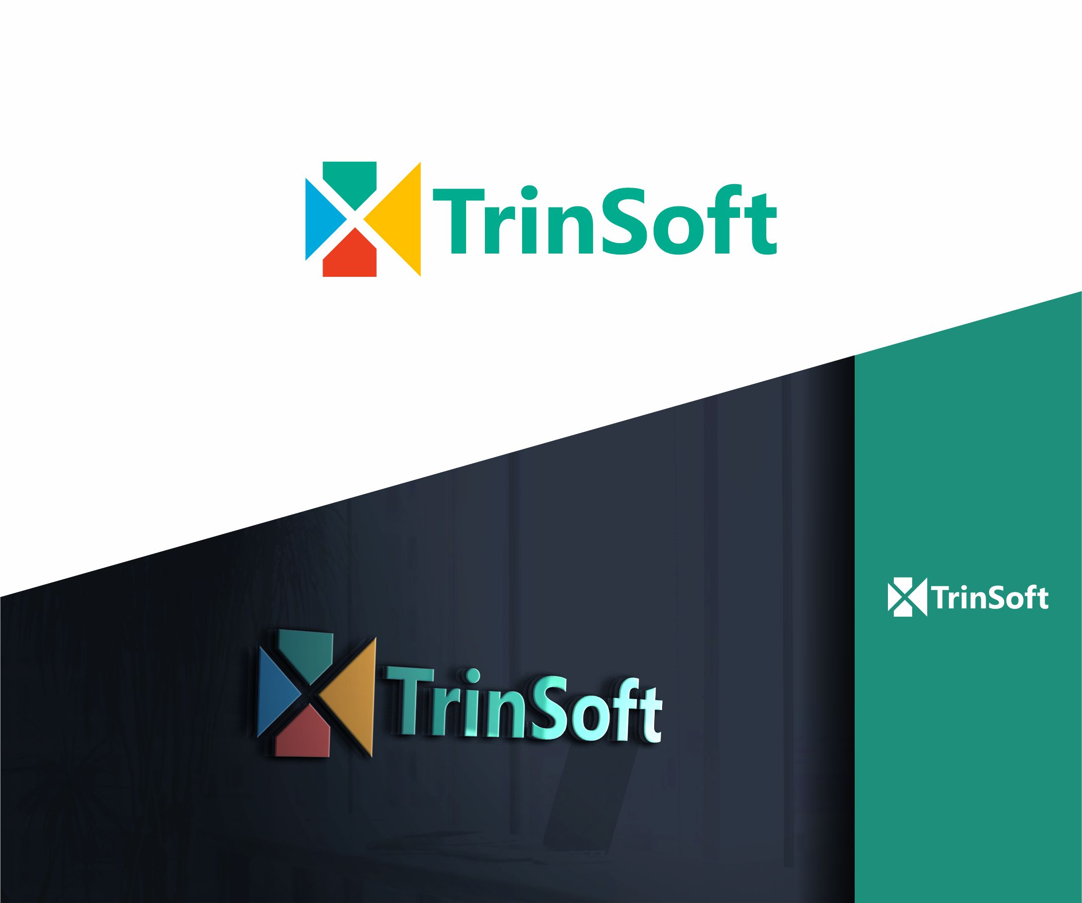 Logo Design by alkaline for TrinSoft | Design #35406811