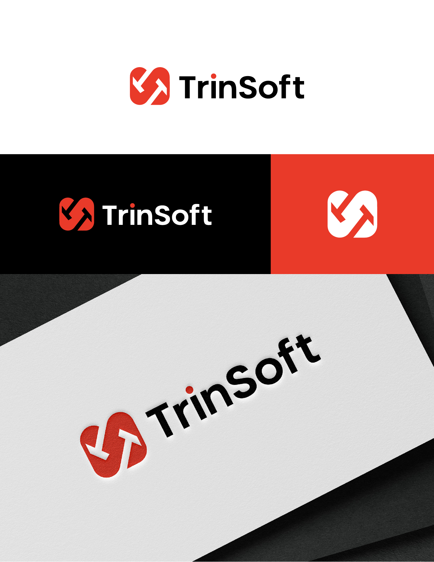 Logo Design by S.H Designs for TrinSoft | Design #35407309