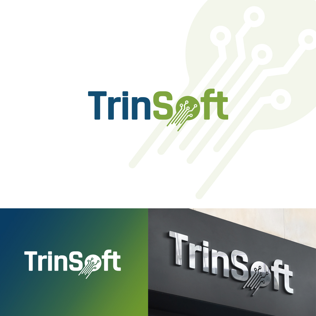 Logo Design by circledsg for TrinSoft | Design #35406791