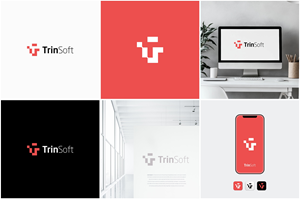 Logo Design by greenking™ for TrinSoft | Design: #35829499