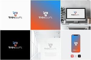 Logo Design by greenking™ for TrinSoft | Design: #35829516