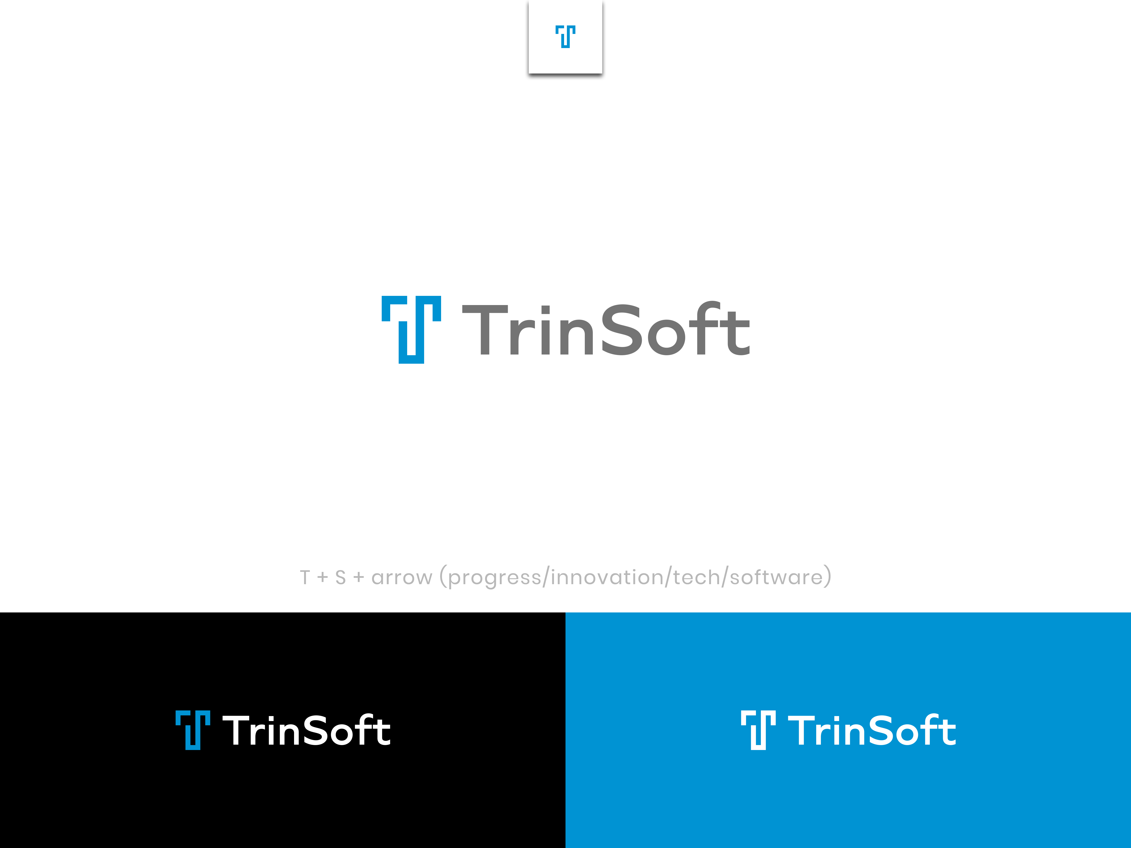 Logo Design by Ensignia for TrinSoft | Design #35853565