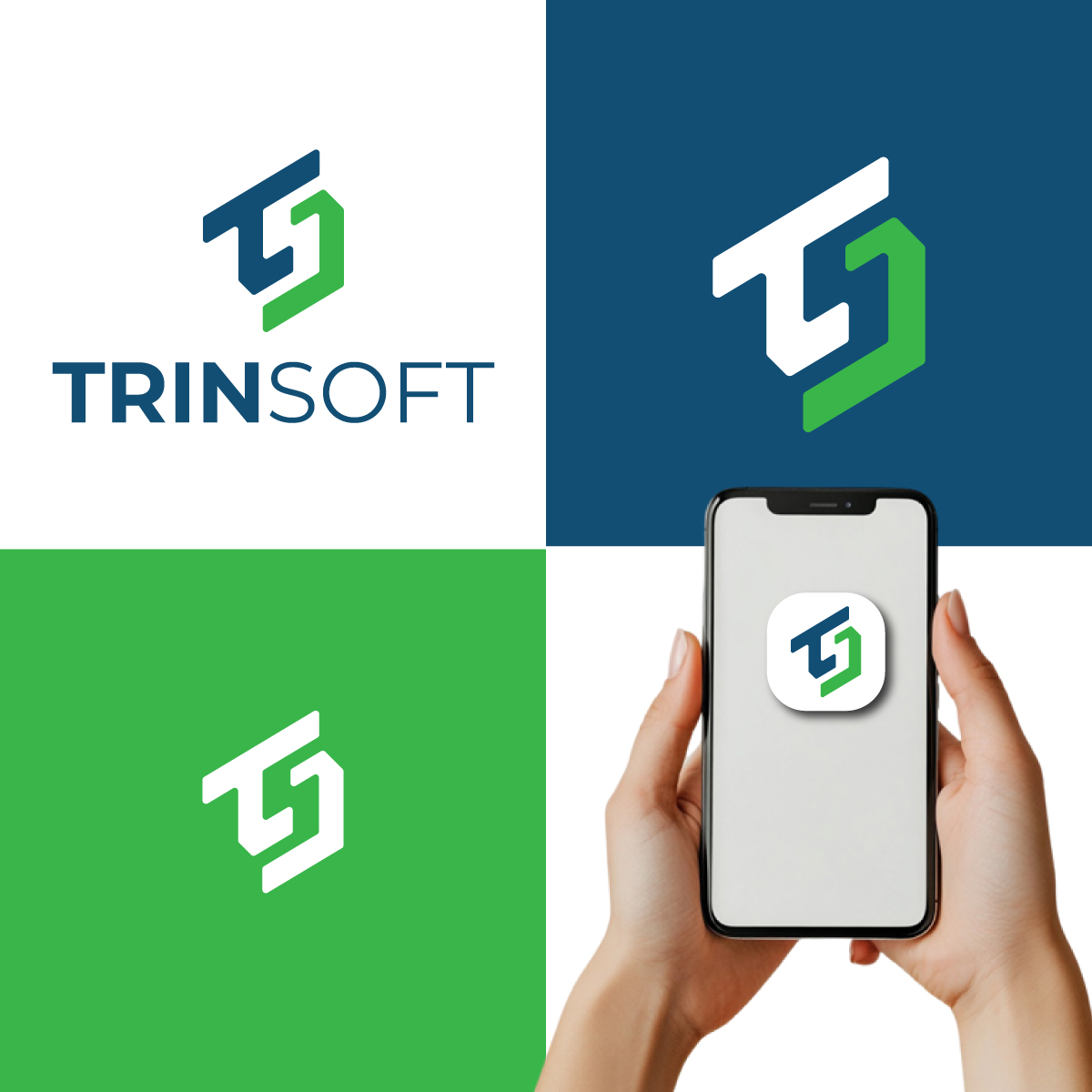 Logo Design by dianagargaritza for TrinSoft | Design #35809417