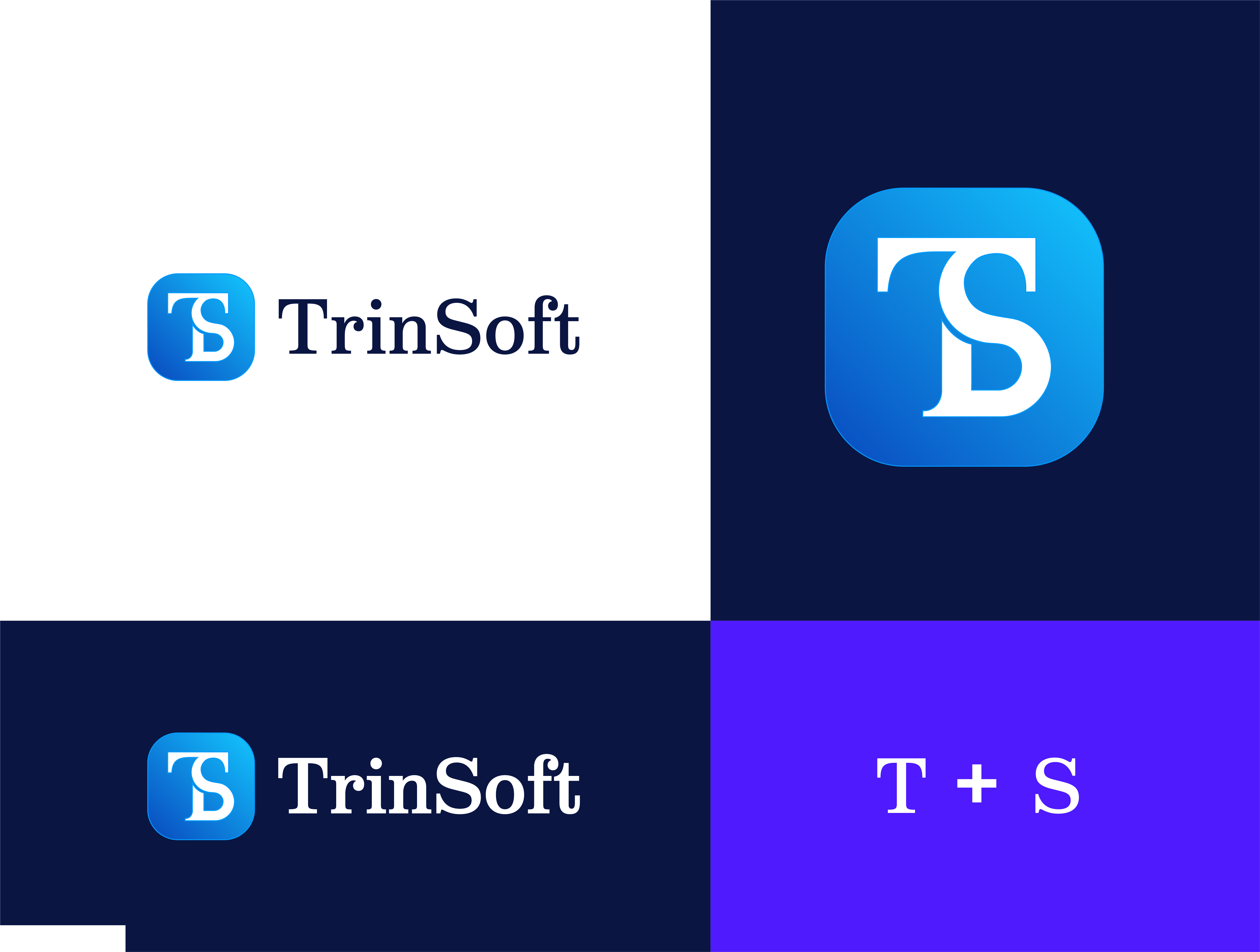 Logo Design by Emjey Design for TrinSoft | Design #36290743