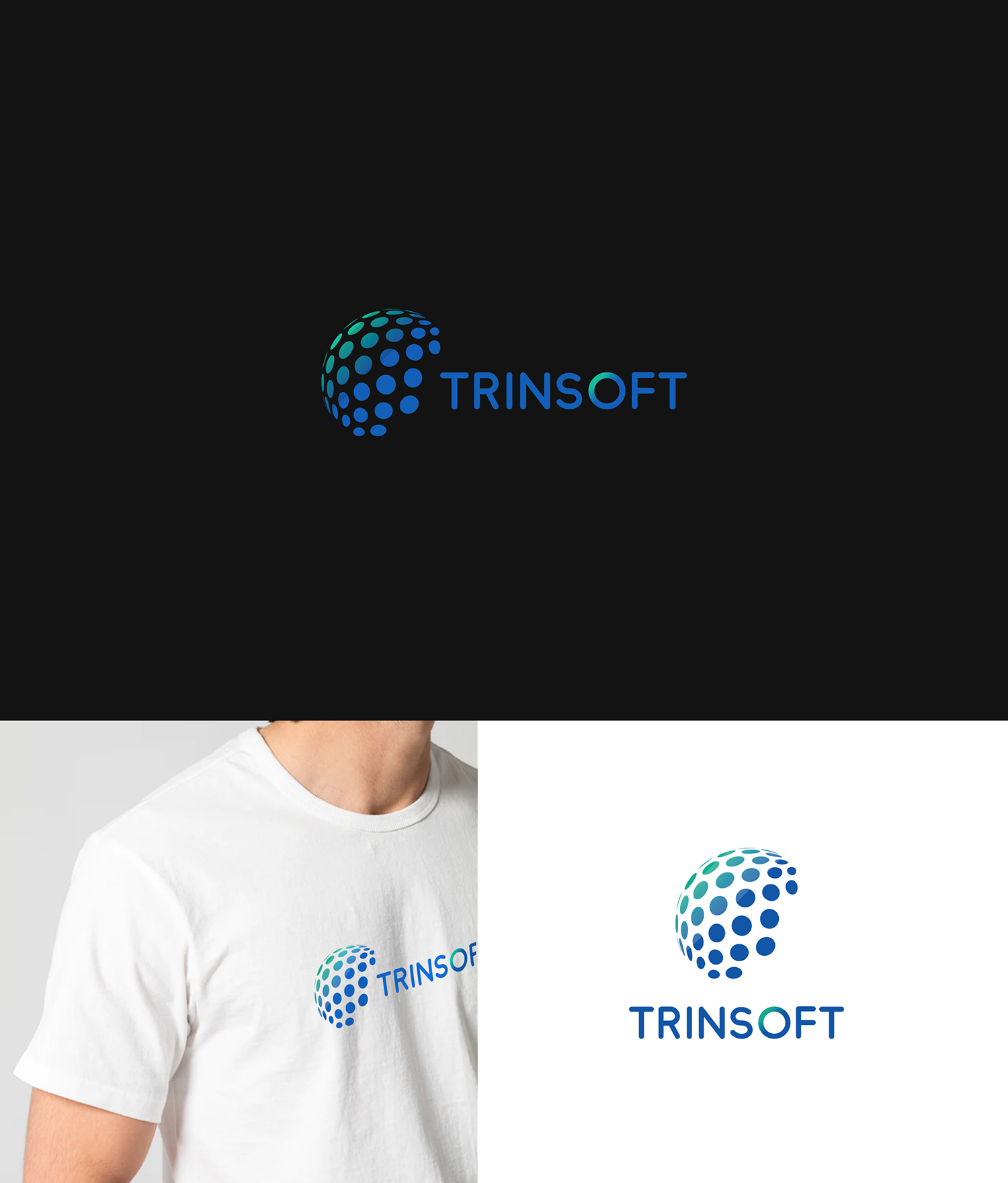 Logo Design by COLOURS BRANDING for TrinSoft | Design #35842272