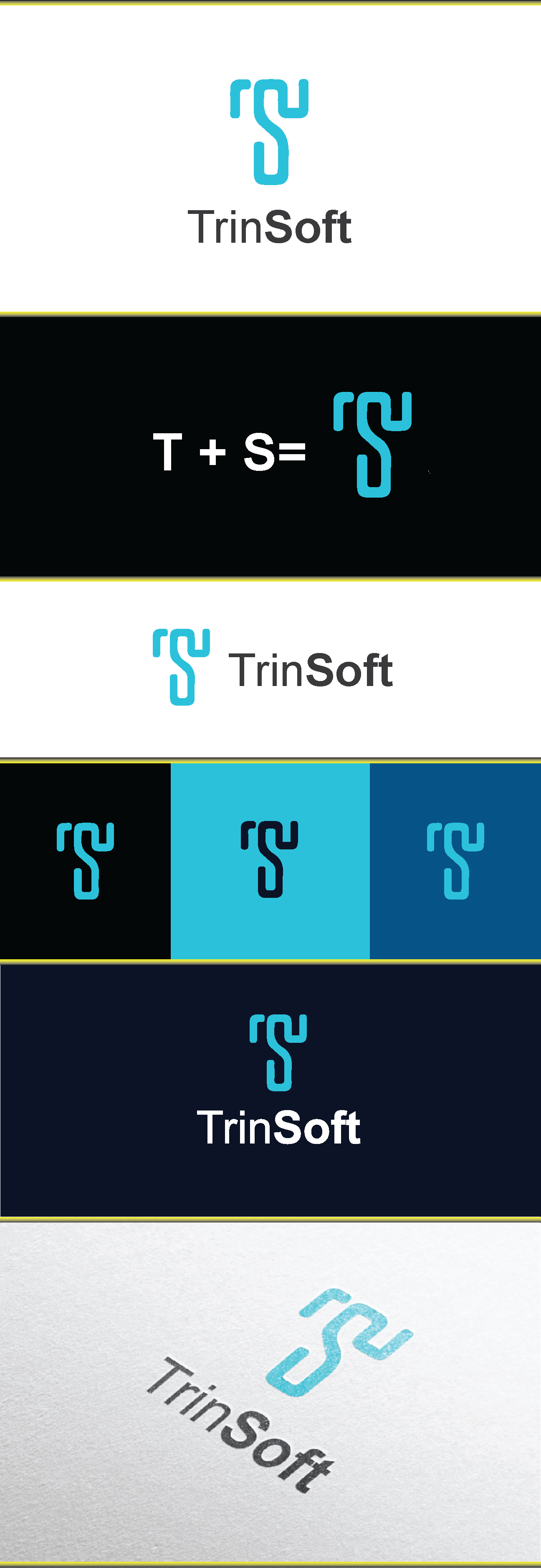 Logo Design by javed.iqbal for TrinSoft | Design #35832114