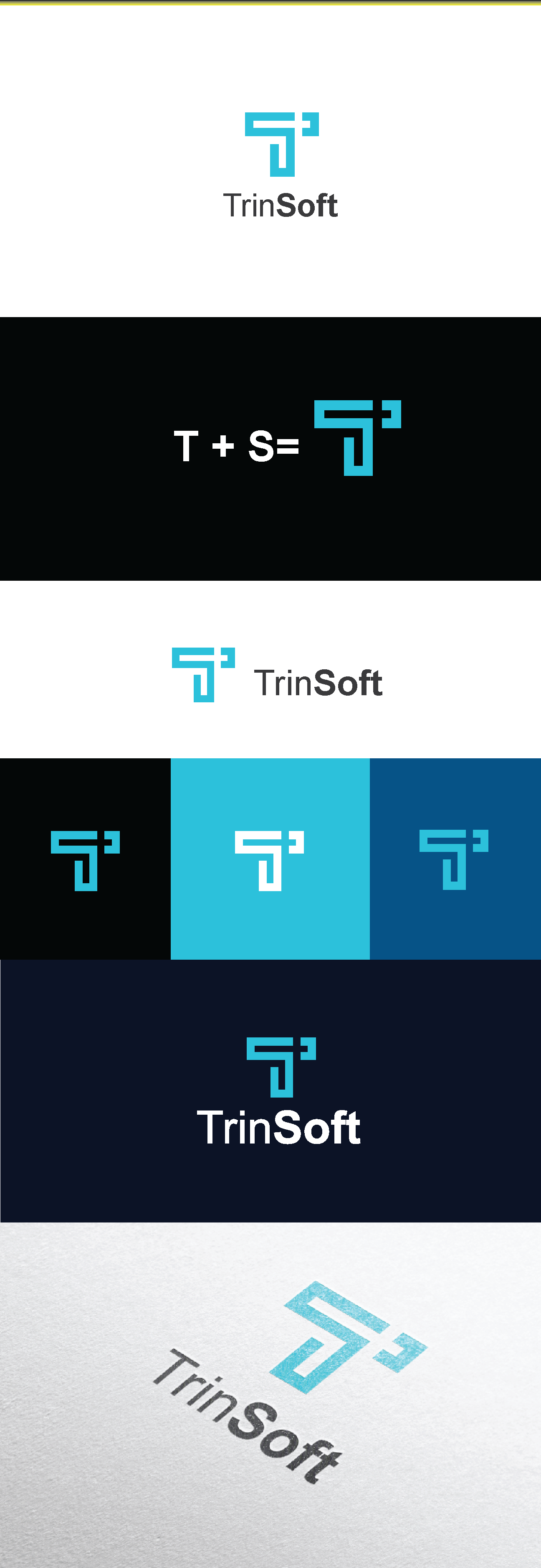 Logo Design by javed.iqbal for TrinSoft | Design #35832135