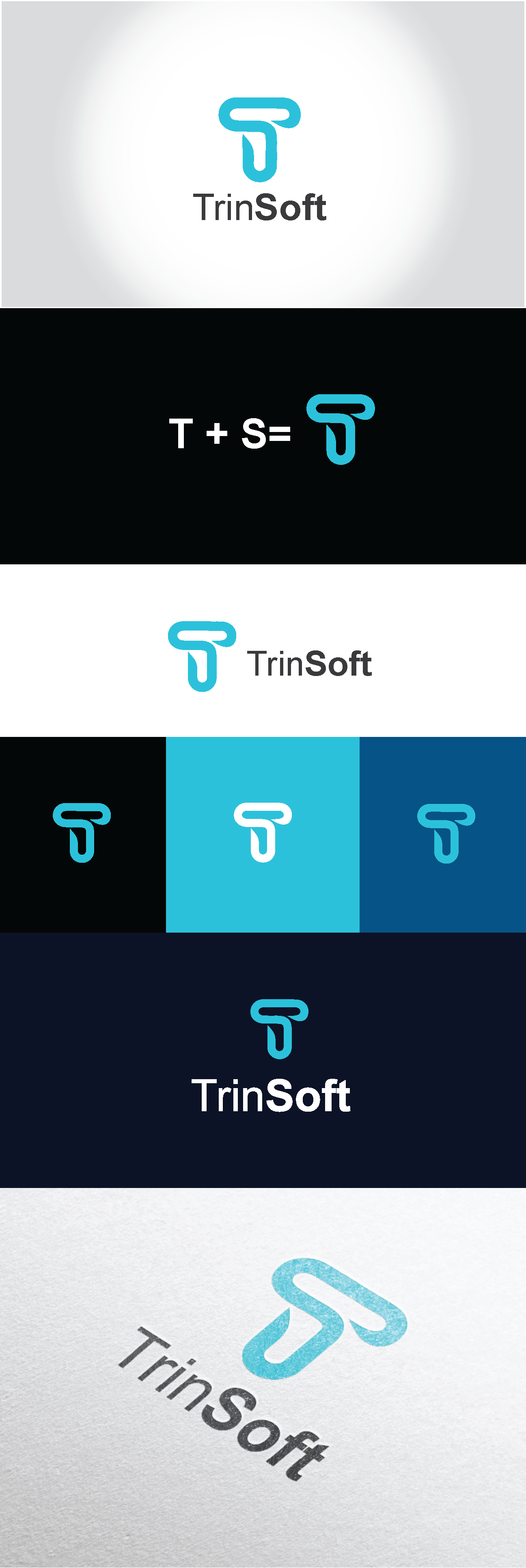 Diseño de Logo por javed.iqbal para TrinSoft | Diseño #35832262