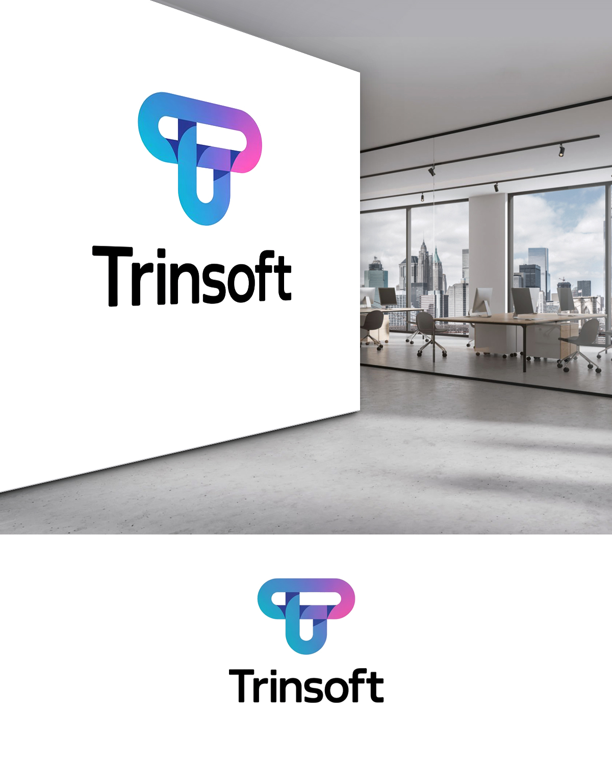Logo Design by riya08 for TrinSoft | Design #35809200