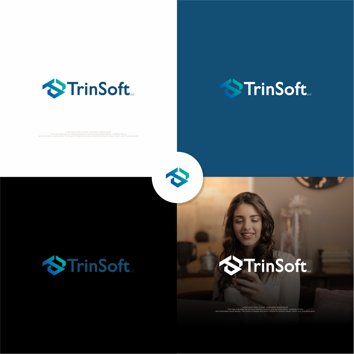 Logo Design by DaffinArt for TrinSoft | Design #36311930