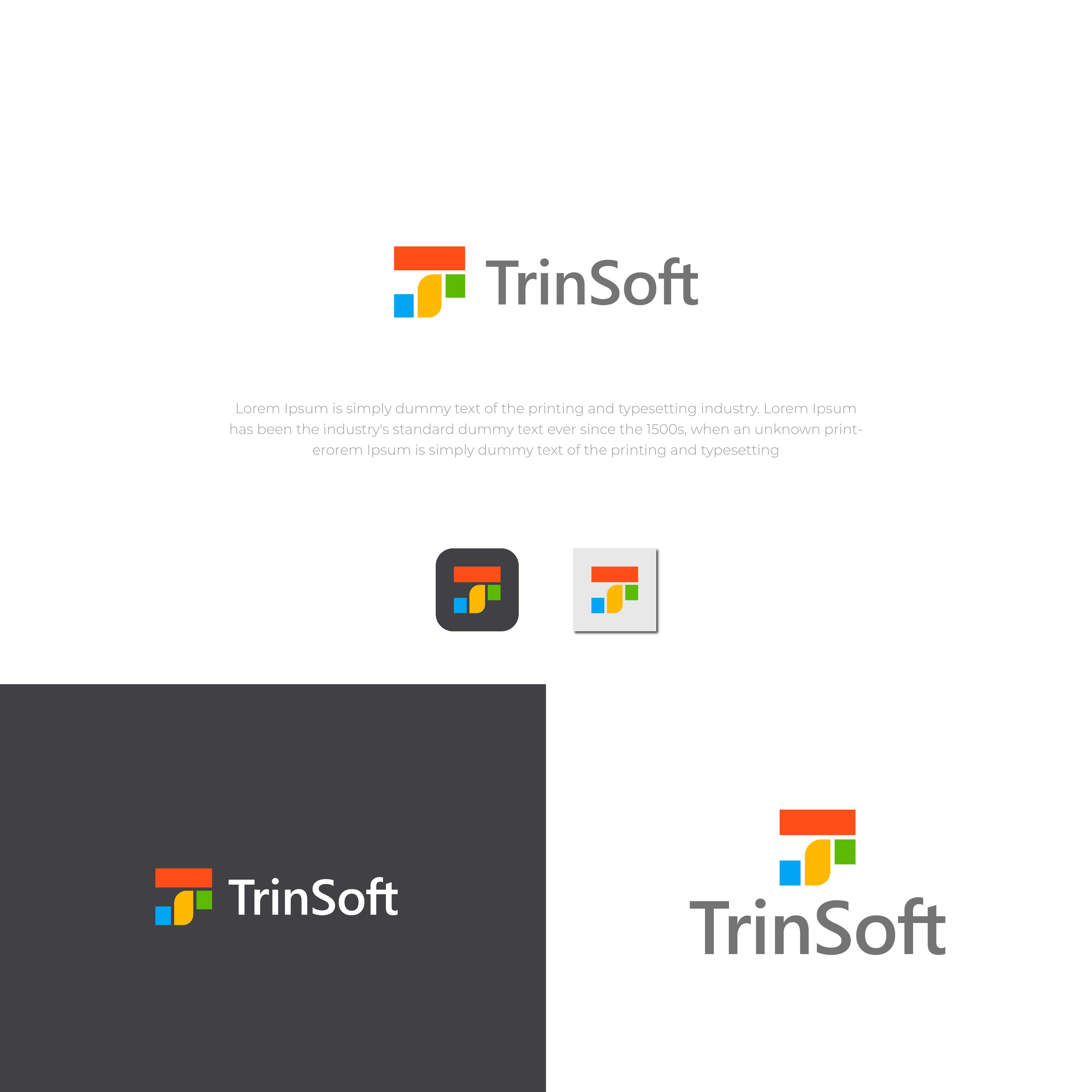 Logo Design by Logo Maker Zone for TrinSoft | Design #36295485