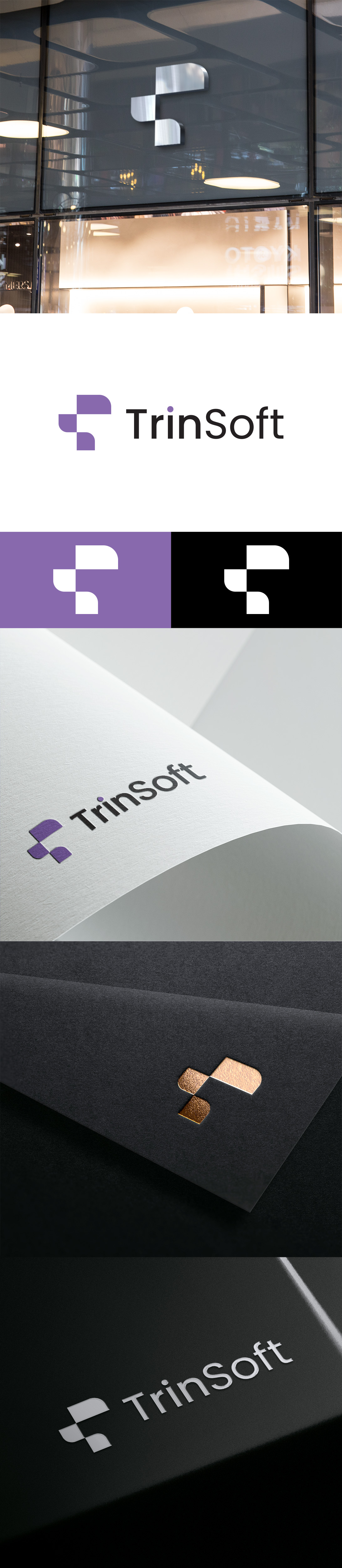 Diseño de Logo por ScoreStriver para TrinSoft | Diseño #35512710