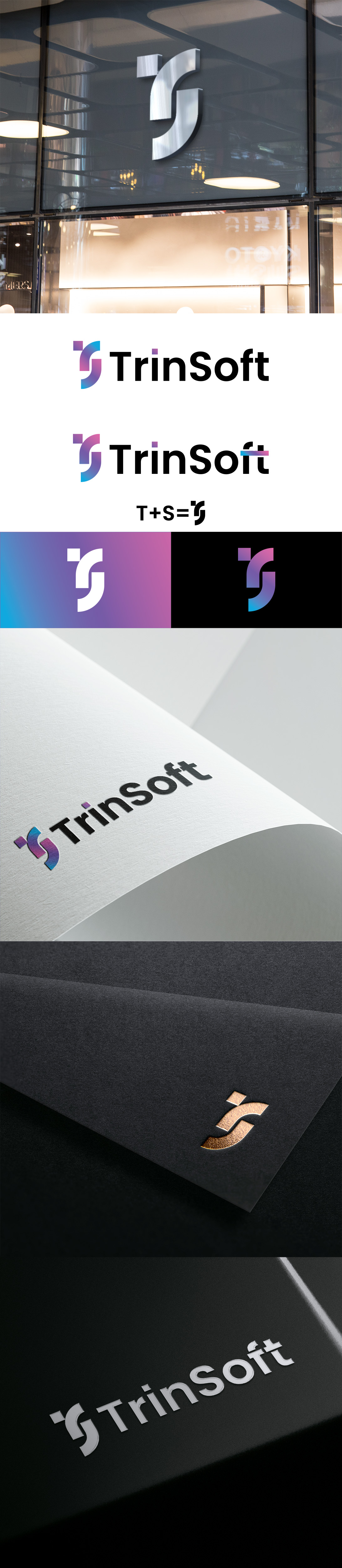 Logo Design by ScoreStriver for TrinSoft | Design #35513129
