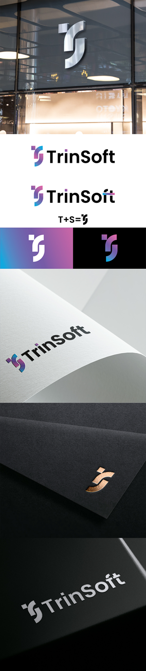 Diseño de Logo por ScoreStriver para TrinSoft | Diseño: #35513129