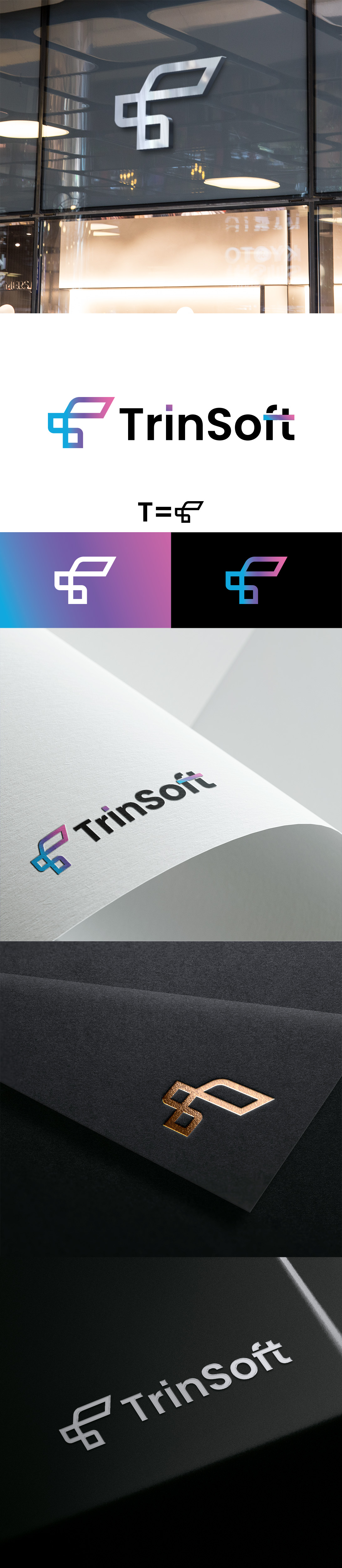 Logo Design by ScoreStriver for TrinSoft | Design #35513256