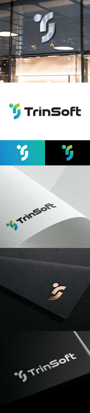 Diseño de Logo por ScoreStriver para TrinSoft | Diseño: #35513369