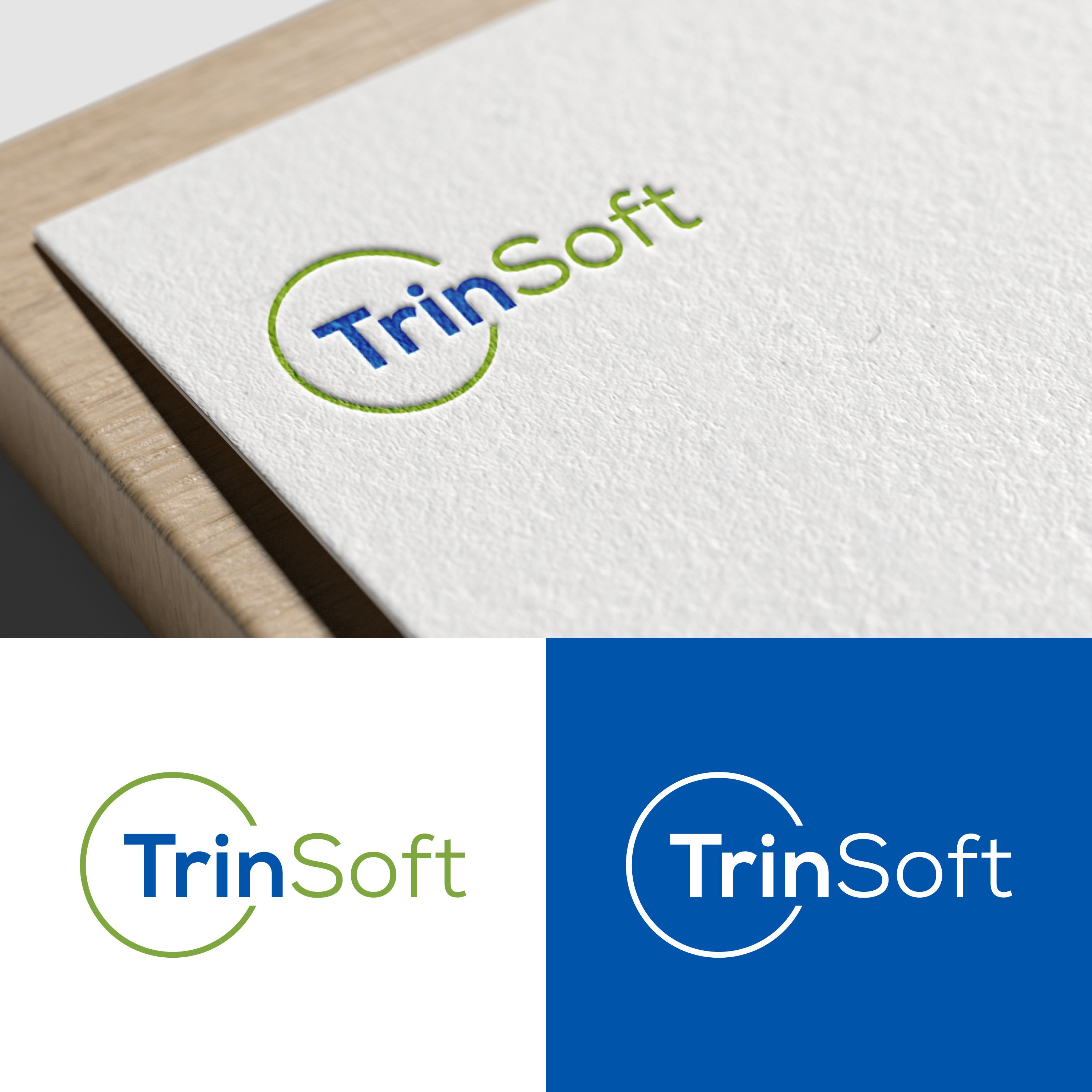 Logo Design by Berkah_Bandot for TrinSoft | Design #35413513