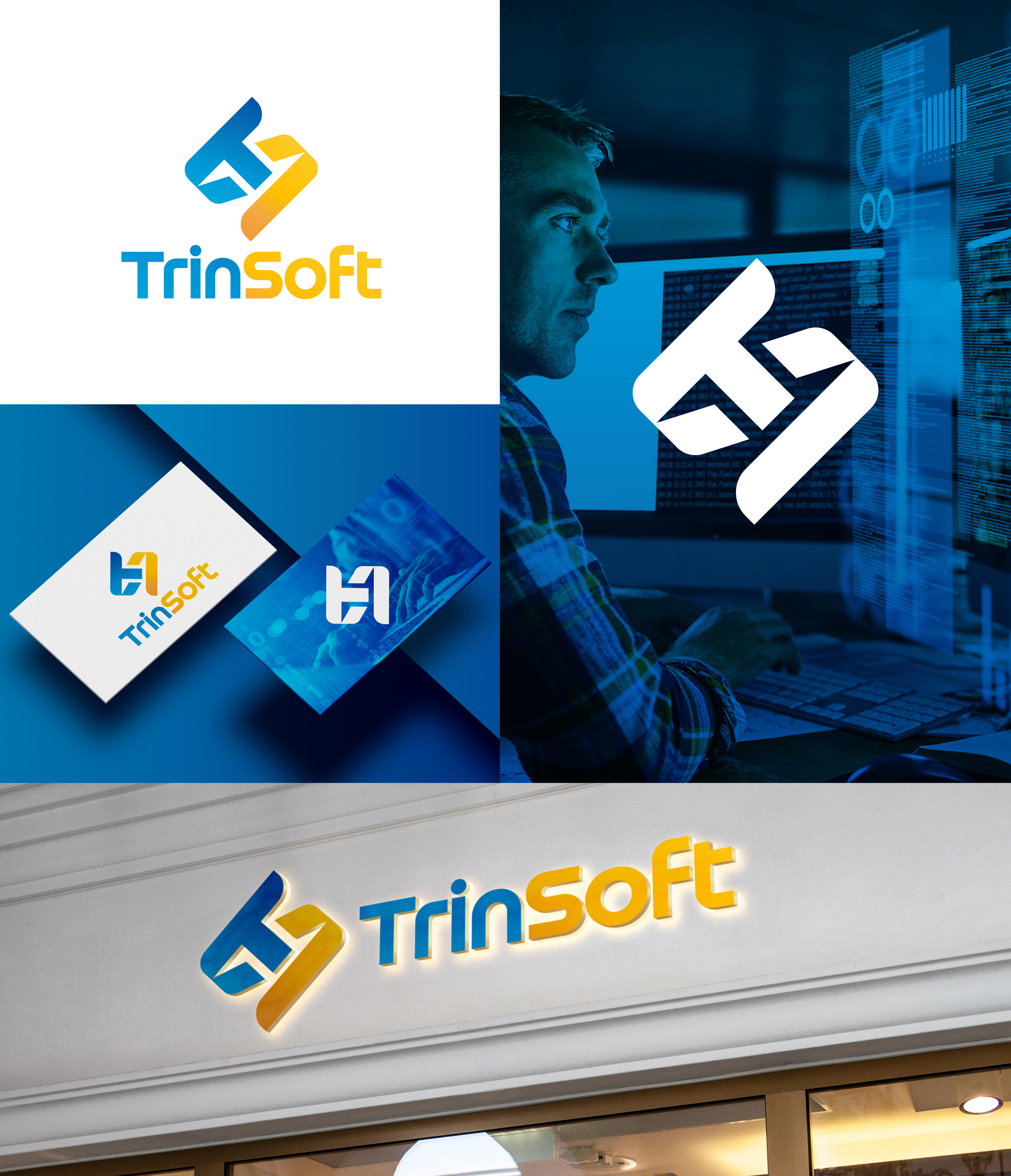 Logo Design by aexoagency for TrinSoft | Design #35406468